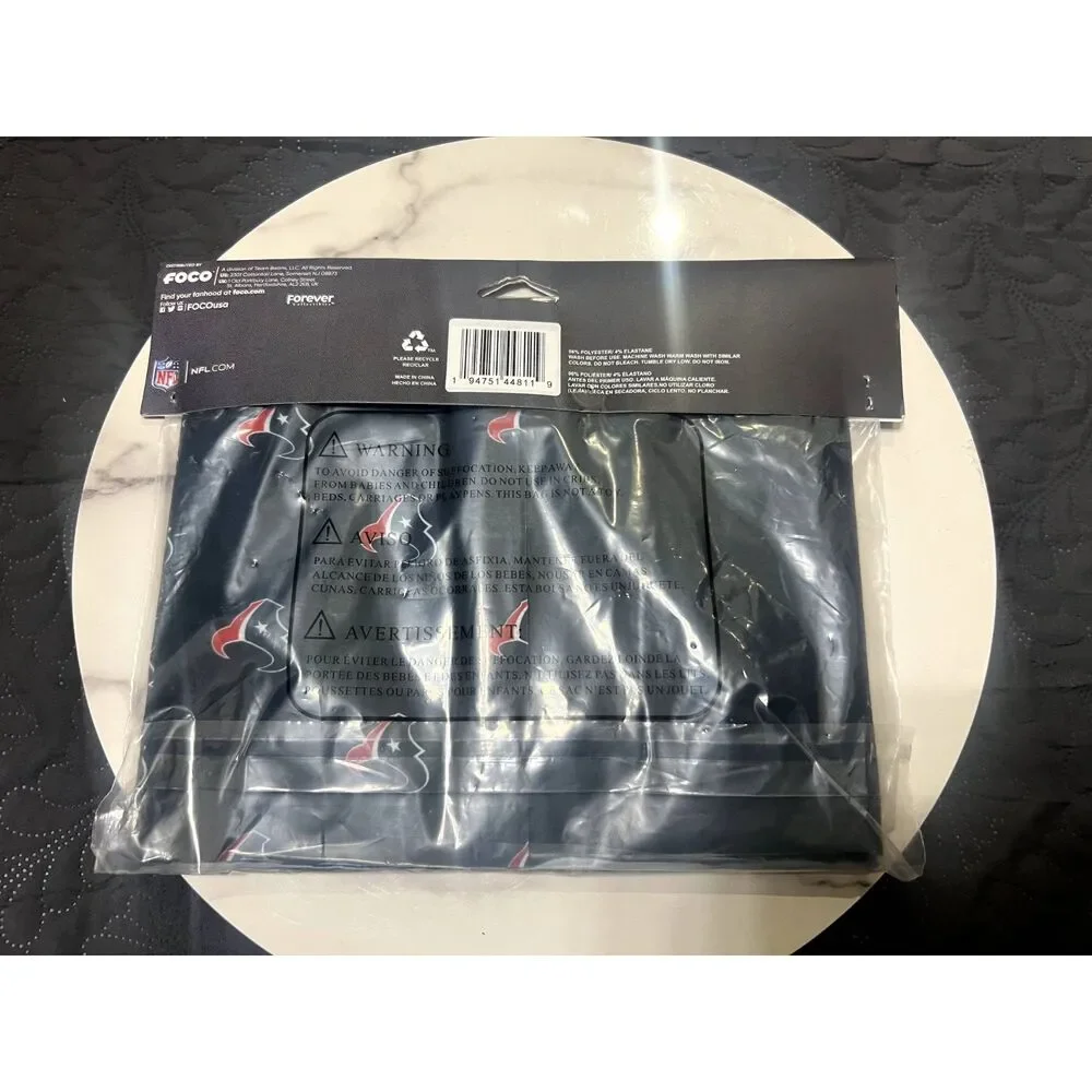 Houston Texans Fashion Stitched 2pc Gaiter Scarf Fan Sportswear Winter SZ OS:NWT